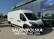 Peugeot Boxer Salon Polska L4 Max Dealer Autoryzowany Vat23% Zadbany