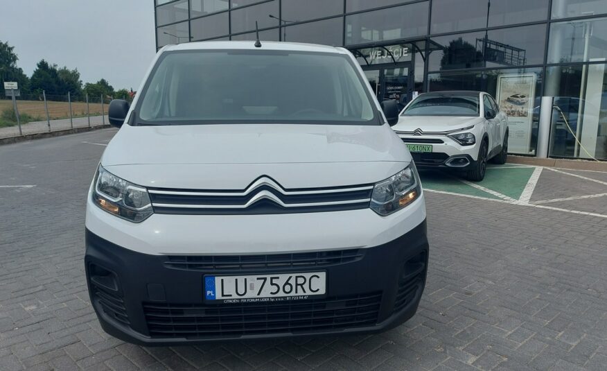 Citroen Berlingo Berlingo Van XL 100KM wersja 3 miejscowa ,duży ekran 8″ Demo