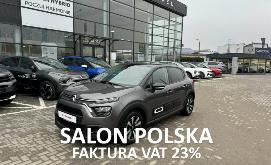 Citroen C3 Salon Polska Dealer Autoryzowany Jak Nowy Vat23% III (2016-)