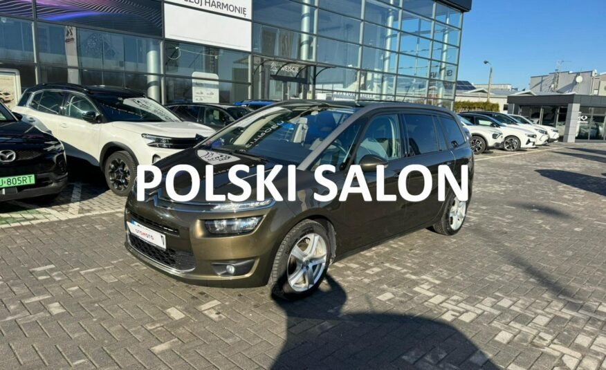 Citroen C4 Grand Picasso Salon Polska 7 Os Dealer Autoryzowany Jak Nowy Rej 2015 VAT23% II (2013-)