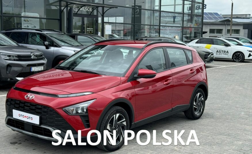 Hyundai Bayon Salon Polska Nowy 1 Właściciel Dealer Autoryzowany Wysokie Wyposażenie