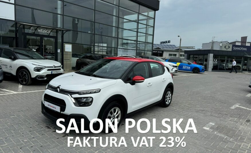 Citroen C3 Salon Polska Jak Nowy Dealer Autoryzowany ASO Citroen Vat23% III (2016-)