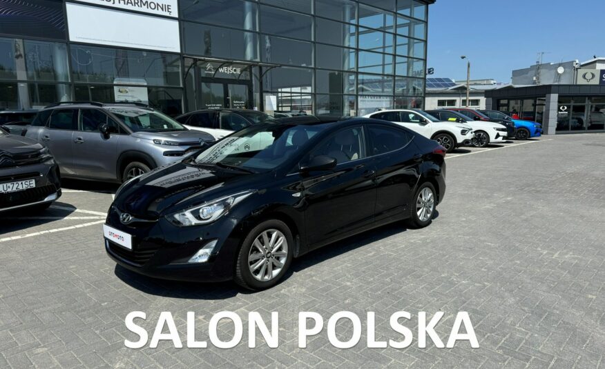 Hyundai Elantra Salon Polska Automat Dealer Autoryz AUTOMAT Bardzo Zadbany REJ 2016 V (2010-2015)