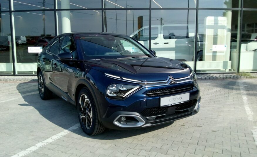 Citroen C4 1.2 PT 130 EAT8 Max. Pakiet ubezpieczeniowy za 1 zł ! III (2020-)