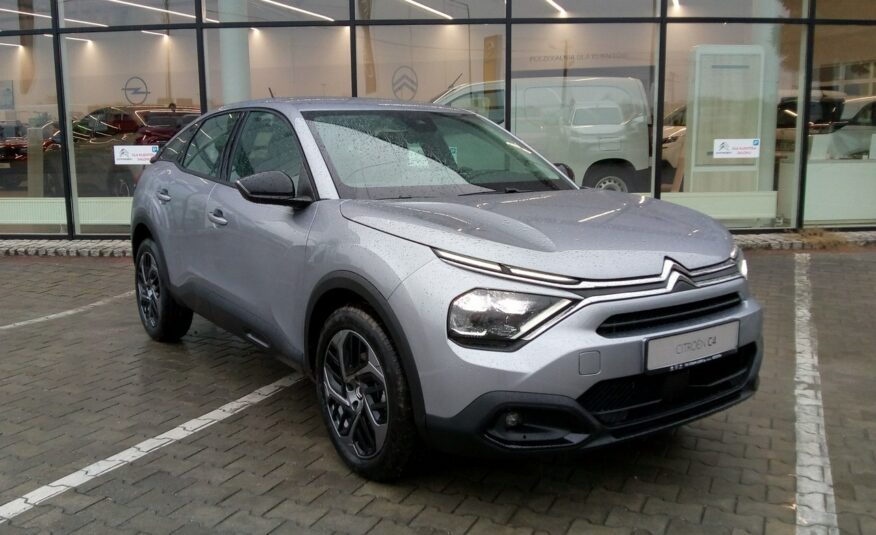 Citroen C4 1.2 PT 130 EAT8 Plus. Pakiet ubezpieczeniowy za 1 zł ! III (2020-)