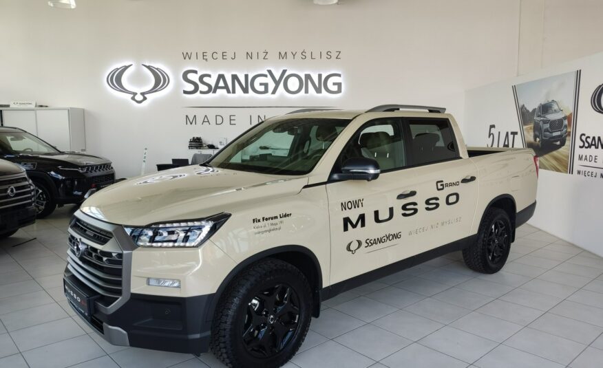 SsangYong MUSSO SsangYong Musso Grand Wild, podemonstracyjny, mały przebieg!