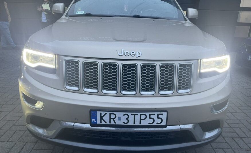 Jeep Grand Cherokee Grand Cheerokee 3.0 CRDI 250KM Summit super wyposażenie Kielce IV (2010-)