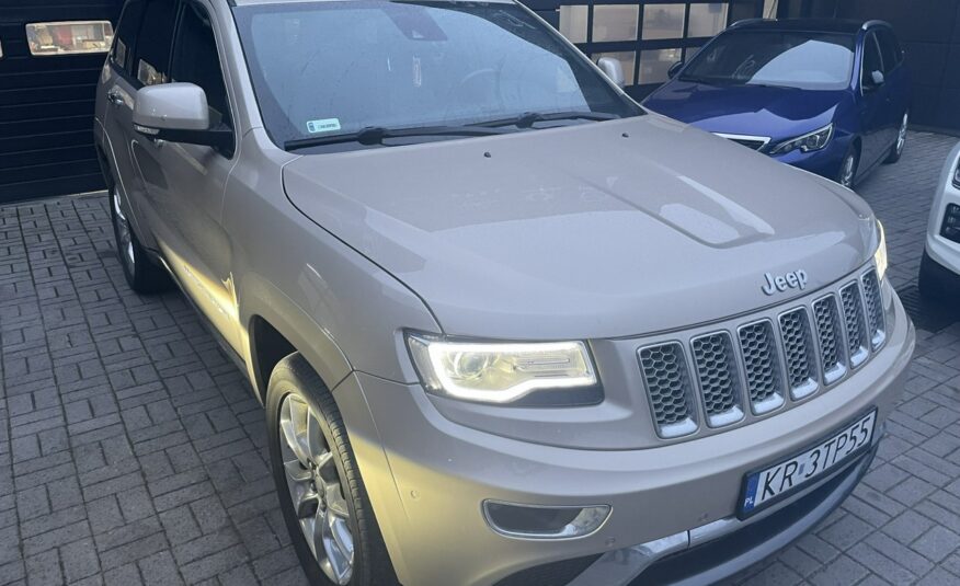 Jeep Grand Cherokee Grand Cheerokee 3.0 CRDI 250KM Summit super wyposażenie Kielce IV (2010-)