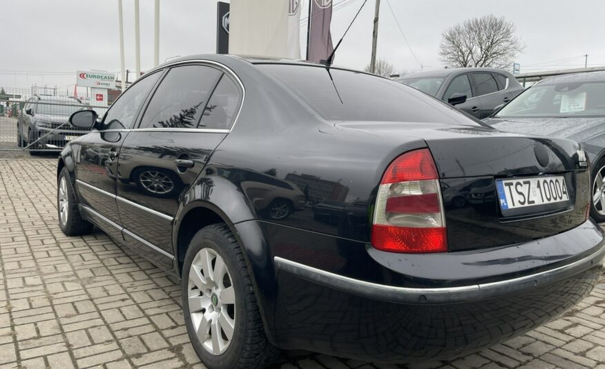 Škoda Superb 2.0TDI Skóra, grzane fotele, kanapa tylna, bogata wersja Kielce I (2001-2008)