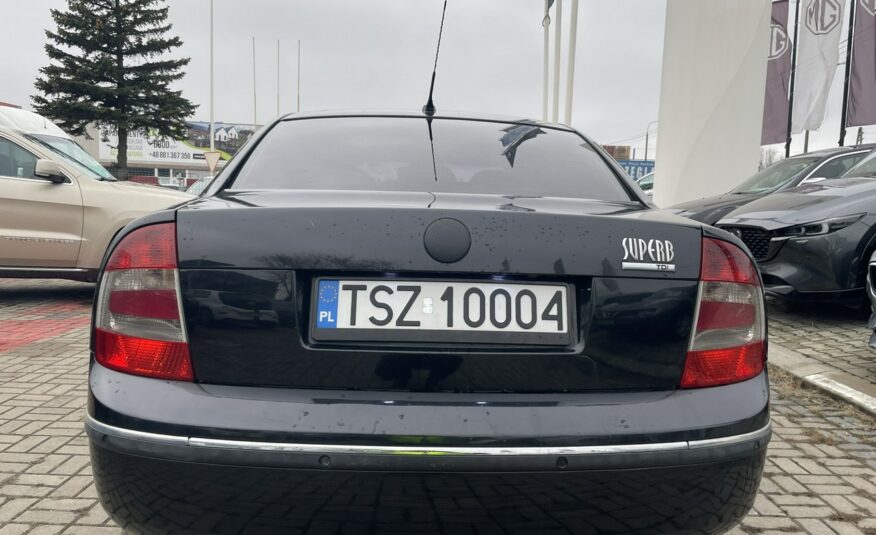 Škoda Superb 2.0TDI Skóra, grzane fotele, kanapa tylna, bogata wersja Kielce I (2001-2008)