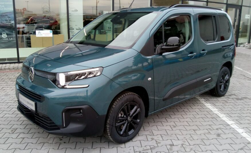 Citroen Berlingo M 1.5 BlueHDi 130 EAT8 Max. Wyprzedaż! Pakiet ubezpieczeniowy za 1zł! III (2018-)